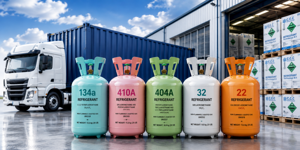 Buy refrigerant gas in bulk from a trusted wholesale supplier and distributor