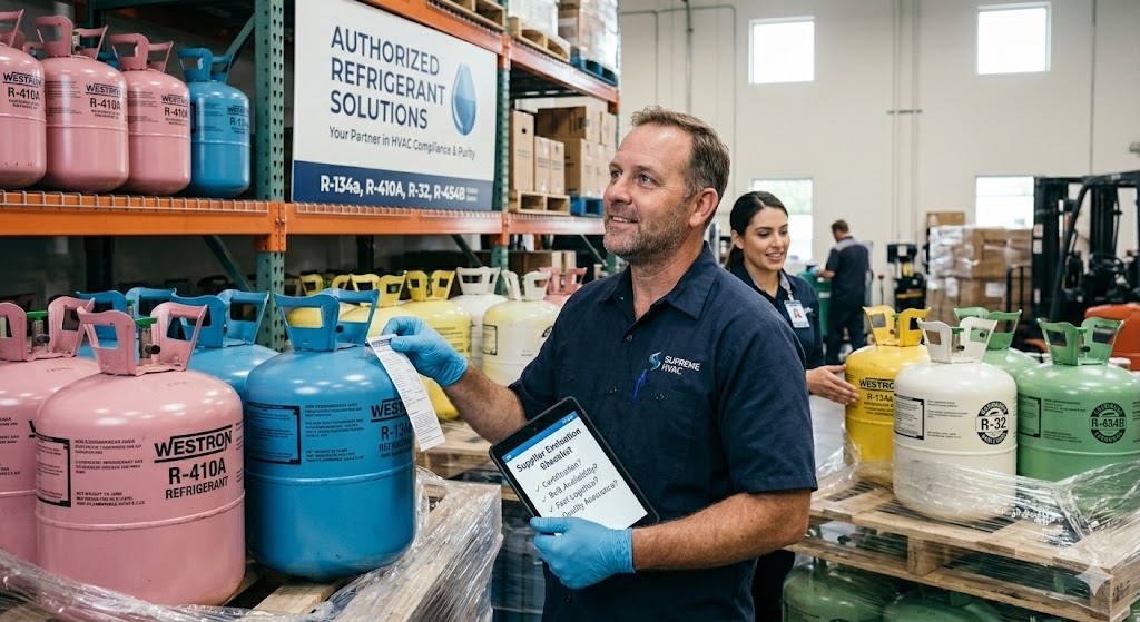 How to Choose the Right Refrigerant Supplier for Your HVAC Business