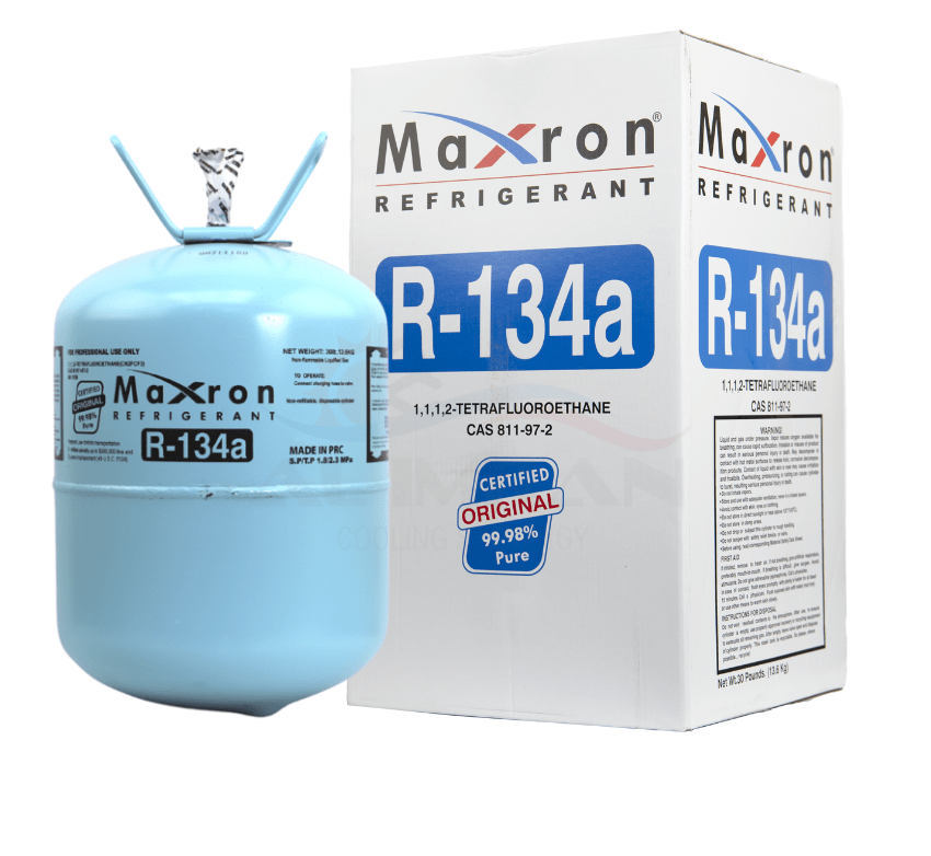 R134a MAXRON Refrigerant Gas